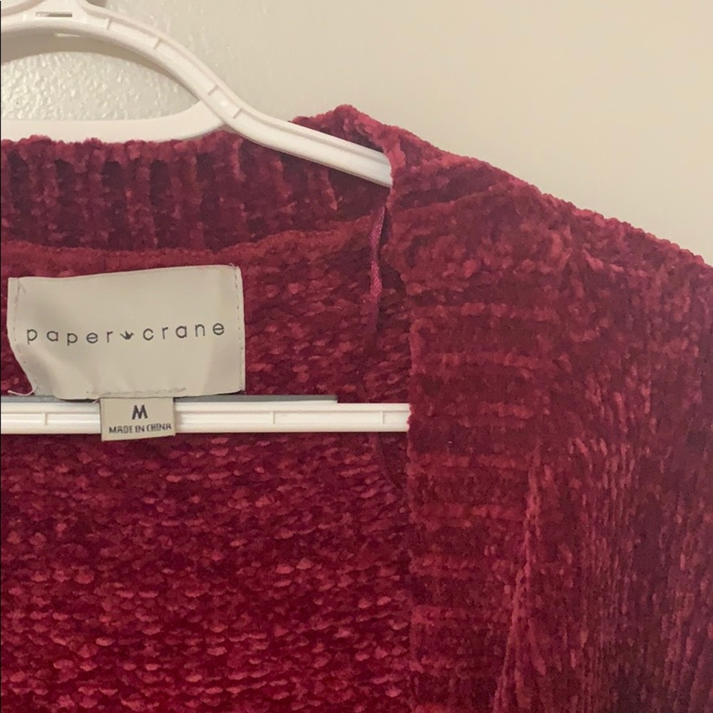 Red cardigan! - Picture 2 of 2